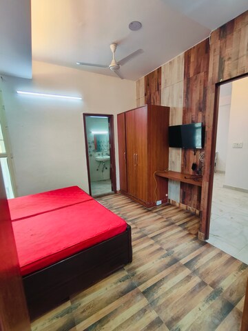 Bedroom in 1 BHK Builder Floor at Vipul Square, Sushant Lok I – for Rent