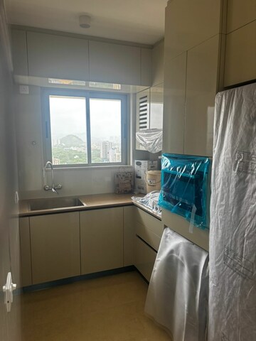 Kitchen in 1 BHK Apartment at Hiranandani Highland, Powai – for Rent