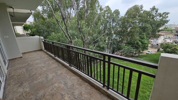 Balcony in 3 BHK Apartment at Green Valley Residencia, Ghazipur – for Sale