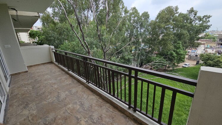 Balcony, green-valley-residencia 3 Bedroom 1737 Sq.Ft. Apartment In Ghazipur Zirakpur 9036447