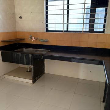Kitchen in 3 BHK Apartment at B.K. Pate Agasti, Walvekar Nagar – for Rent