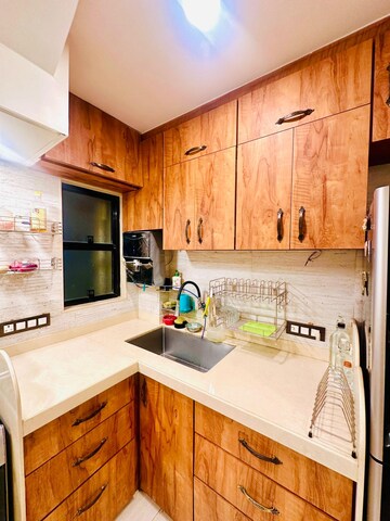 Kitchen in 1 BHK Apartment at Sheth Avante, Kanjurmarg West – for Rent