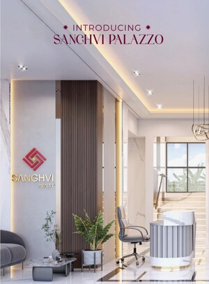 Staircase in 3 BHK Apartment at Sanghvi Palazzo, Andheri West – for Sale