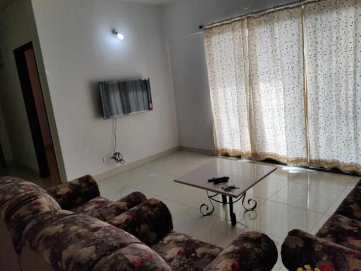 Living Room, paranjape-blue-ridge 2 Bedroom 1020 Sq.Ft. Builder Floor In Hinjewadi Pune 9036535