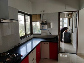Kitchen in 2 BHK Builder Floor at Paranjape Blue Ridge, Hinjewadi – for Rent