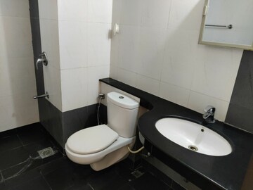 Bathroom in 2 BHK Builder Floor at Paranjape Blue Ridge, Hinjewadi – for Rent