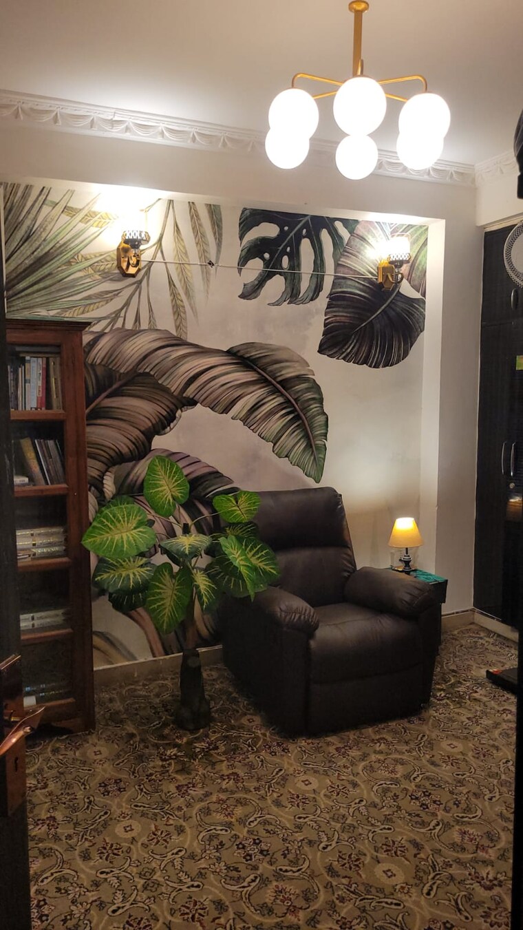 Living Room, noor nagar 3 Bedroom 1125 Sq.Ft. Apartment In Noor Nagar Delhi 9036554