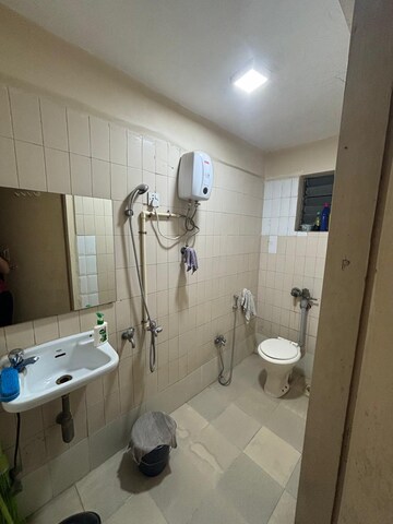 Bathroom in 2 BHK Apartment at Falcon Castle, Lower Parel – for Rent