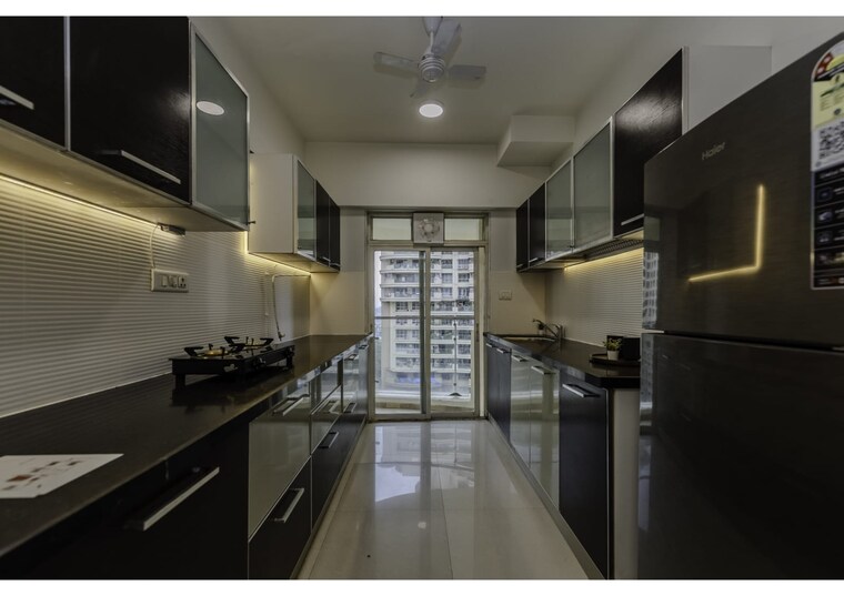 Kitchen, nahar-amrit-shakti 3 Bedroom 1800 Sq.Ft. Apartment In Chandivali Mumbai 9036583