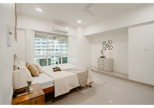 Living Room in 3 BHK Apartment at Nahar Amrit Shakti, Chandivali – for Sale