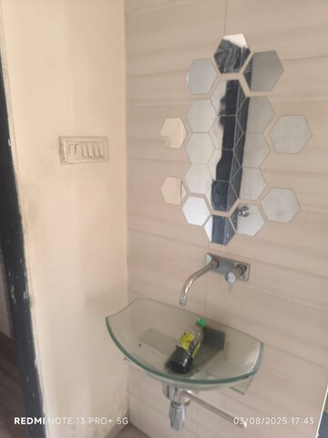 Bathroom in 1 BHK Apartment at Manas Adhiraj, Ulwe – for Rent