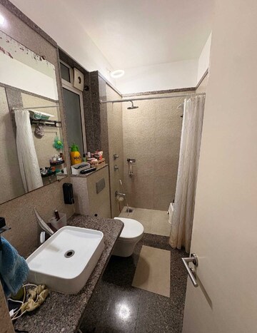 Bathroom in 2 BHK Apartment at Kalpataru Crest, Bhandup West – for Rent