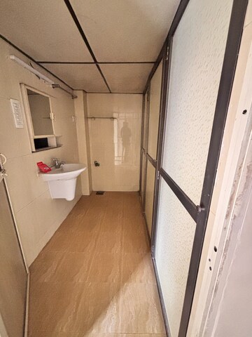 Bathroom in 1 BHK Apartment at Nand Dham CHS Dahisar, Kandarpada – for Rent