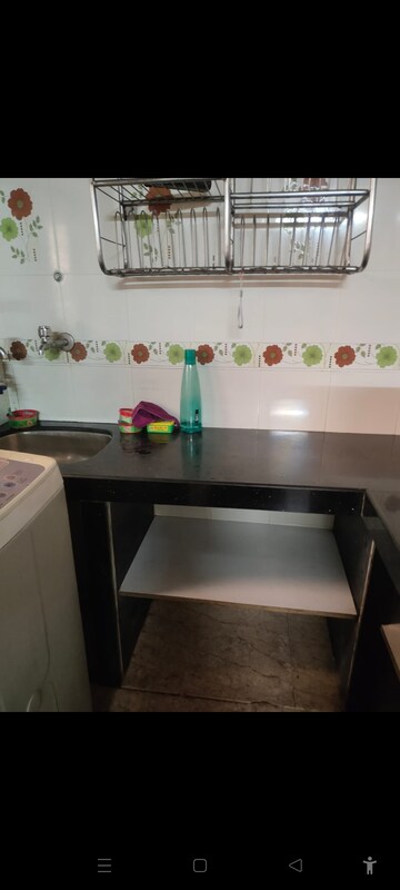 Kitchen in 1 RK Apartment at Akanksha CHS Prabhadevi, Prabhadevi – for Rent