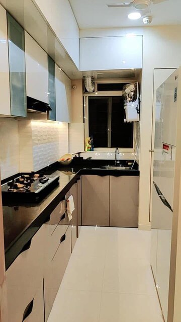 Kitchen in 2 BHK Apartment at Lodha Amara, Kolshet Road – for Rent
