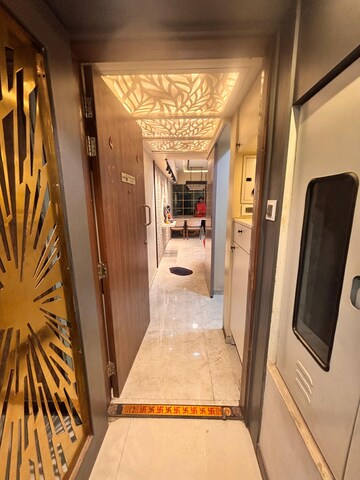 Building Lobby in 2 BHK Apartment at Lodha Amara, Kolshet Road – for Rent