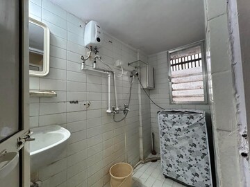 Bathroom in 1 BHK Apartment at Lokhandwala Complex, Andheri West – for Rent