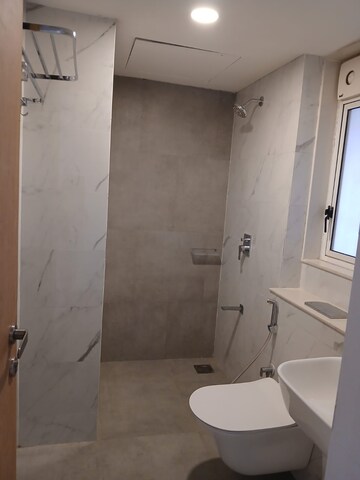 Bathroom in 3 BHK Apartment at Nyati Ethos, Undri – for Rent