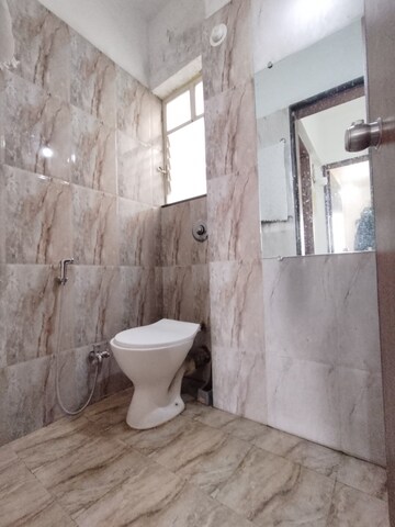 Bathroom in 3 BHK Apartment at Nyati Elite, Undri – for Rent
