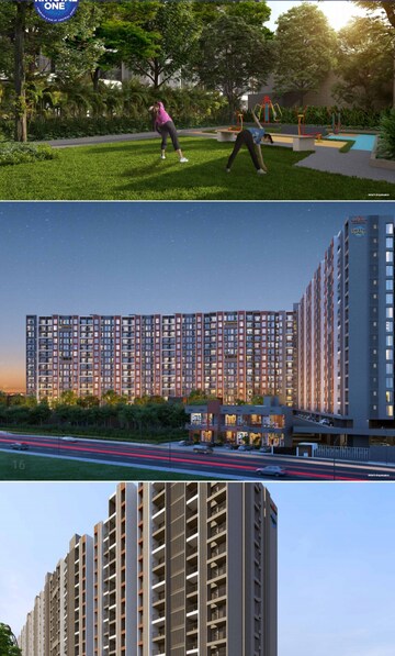 2 BHK Apartment – Exterior View View at Chikhali - for Rent