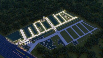  Plot – Exterior View View at VRB The Golden City, Khatwara - for Sale