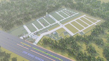  Plot – Exterior View View at VRB The Golden City, Khatwara - for Sale