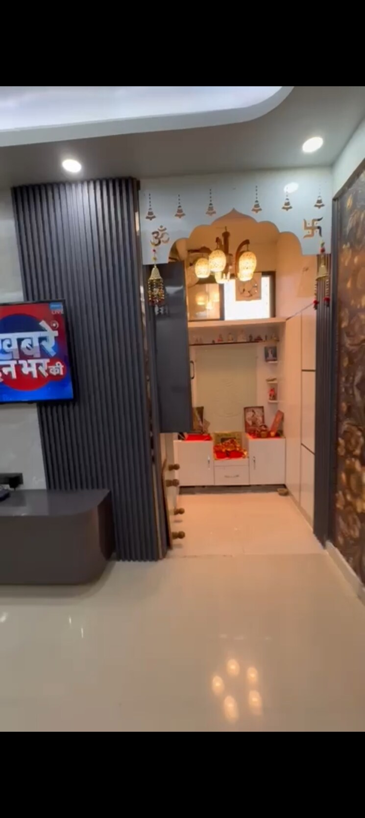 Living Room, vasu-fortune-residency 3 Bedroom 1350 Sq.Ft. Apartment In Raj Nagar Extension Ghaziabad 9036811