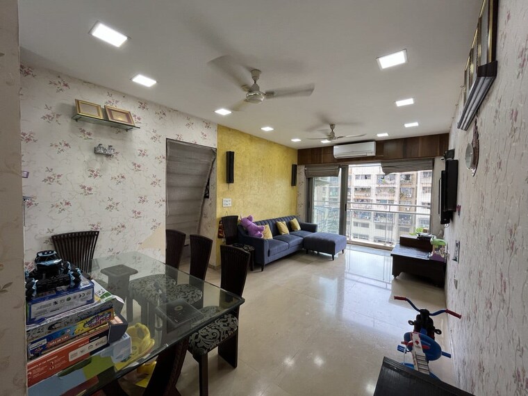 Living Room, lodha-grandeur 3 Bedroom 1035 Sq.Ft. Apartment In Prabhadevi Mumbai 9036813