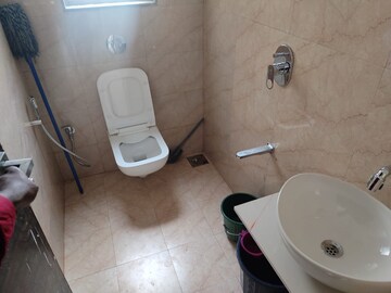 Bathroom in 1 BHK Apartment at Madhav Dham Malad East, Malad East – for Rent