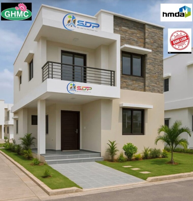 Exterior View, ghatkesar 3 Bedroom 1700 Sq.Ft. Villa In Ghatkesar Hyderabad 9036852