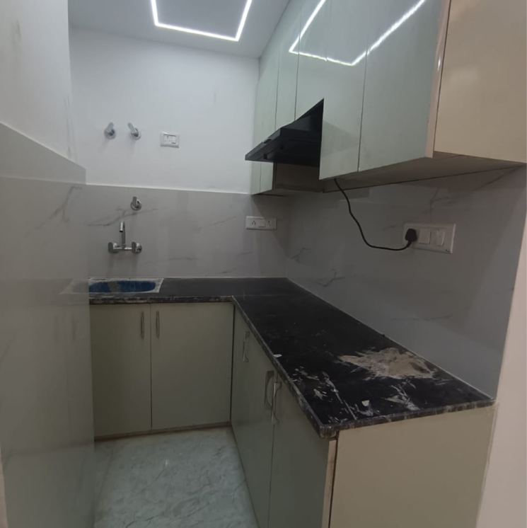 Kitchen, khirki extension 1 Bedroom 445 Sq.Ft. Builder Floor In Khirki Extension Delhi 9036860
