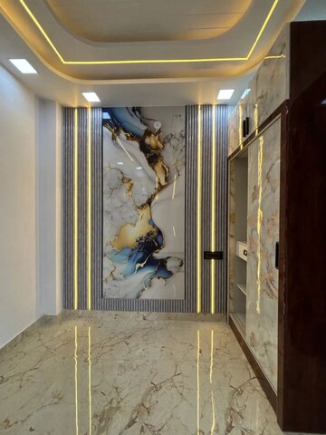 Balcony in 2.5 BHK Builder Floor at Dwarka Mor – for Rent