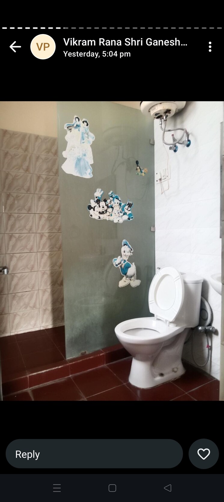 Bathroom, palam-vihar-residents-association 2 Bedroom 1500 Sq.Ft. Builder Floor In Palam Vihar Gurgaon 9036889