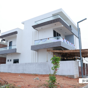 3 BHK Villa – Exterior View View at JB Serene Villas, Ibrahimpatnam - for Sale