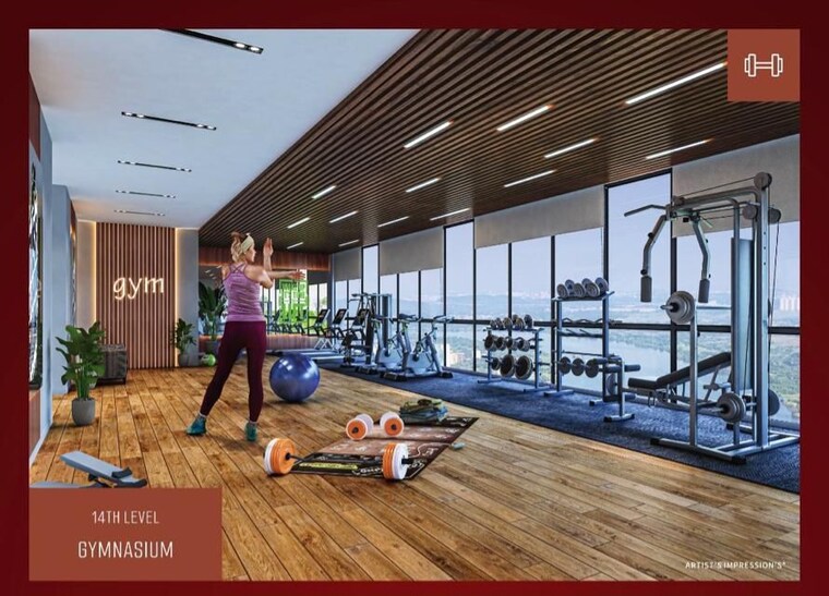 Bedroom, green-views 3 Bedroom 1480 Sq.Ft. Apartment In Kharghar Navi Mumbai 9036913