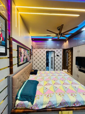 Bedroom in 2 BHK Apartment at Happy Home Sarvodaya Nagar, Ambernath West – for Sale