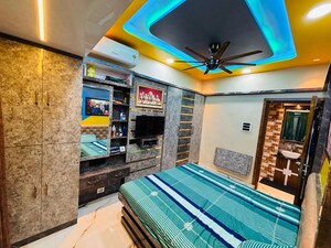 Bedroom in 2 BHK Apartment at Happy Home Sarvodaya Nagar, Ambernath West – for Sale