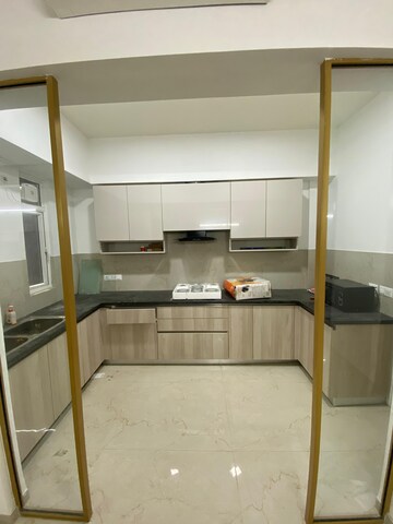 Kitchen in 3 BHK Builder Floor at Smart World Orchard, Sector 61 – for Rent