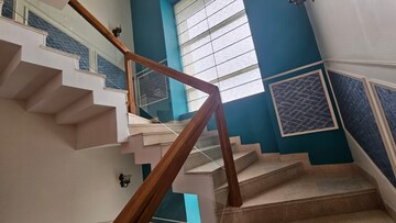 Staircase in 4 BHK Apartment at Bestech Park View Ananda, Sector 81 – for Rent