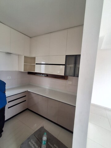 Kitchen in 3 BHK Apartment at Godrej Aqua, International Airport Road – for Rent