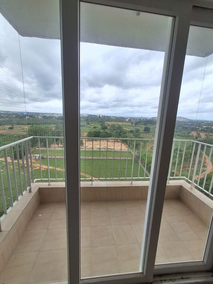 Balcony, godrej-aqua 3 Bedroom 1701 Sq.Ft. Apartment In International Airport Road Bangalore 9037023