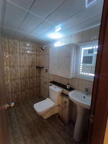 Bathroom in 3 BHK Apartment at Arvind Bel Air, Yelahanka – for Rent