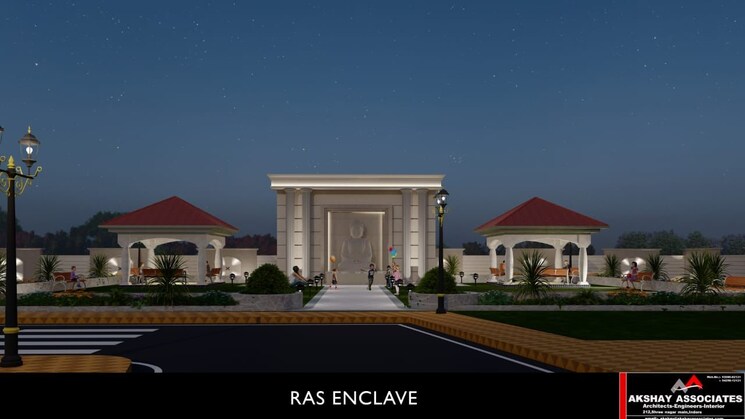 Exterior View, rau road  800 Sq.Yd. Plot In Rau Road Indore 9037090