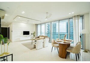 Living Room in 3 BHK Apartment at Mahindra Splendour, Bhandup West – for Sale