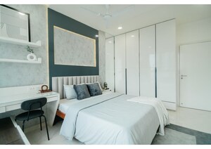 Bedroom in 3 BHK Apartment at Mahindra Splendour, Bhandup West – for Sale