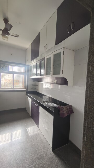 Kitchen in 3 BHK Apartment at Siddhachal Apartment 8, Vasant Vihar – for Rent