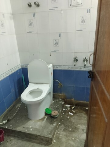 Bathroom in 3 BHK Builder Floor at Esteem Complex, Savitri Nagar – for Rent