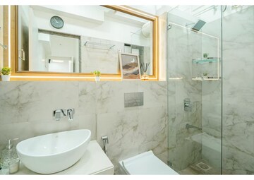 Bathroom in 2 BHK Apartment at Runwal Greens, Mulund West – for Sale