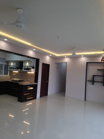 Living Room in 3 BHK Apartment at Mantri Lithos, Thanisandra – for Rent
