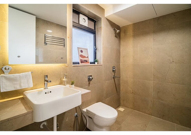 Bathroom, runwal-bliss 3 Bedroom 1171 Sq.Ft. Apartment In Kanjurmarg East Mumbai 9037224